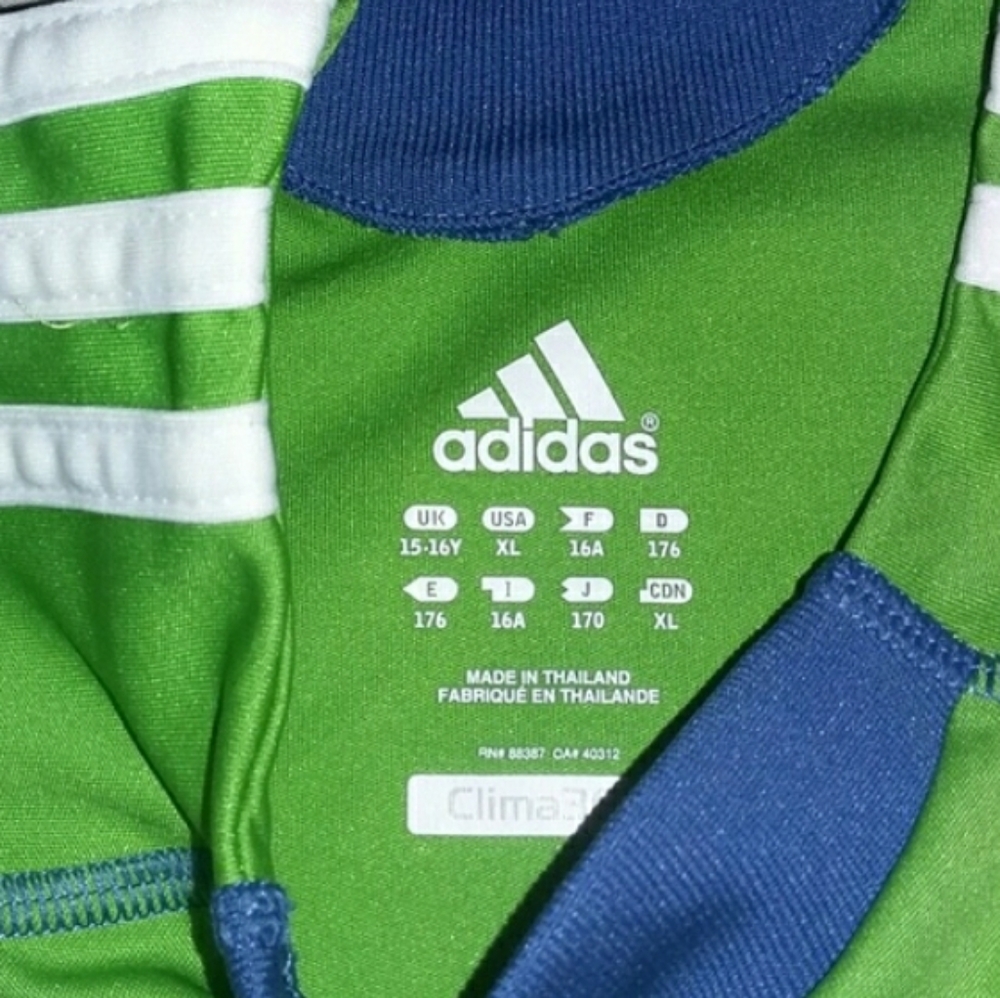 2008 Seattle Sounders Soccer Jersey Vintage - Picture 4 of 6